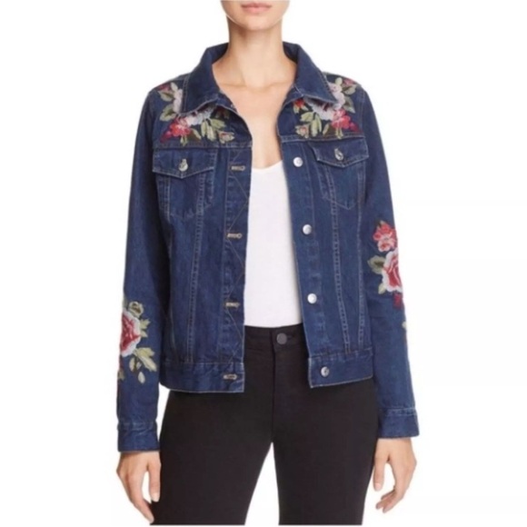 Johnny Was Desi jean jacket petite medium - Picture 1 of 13